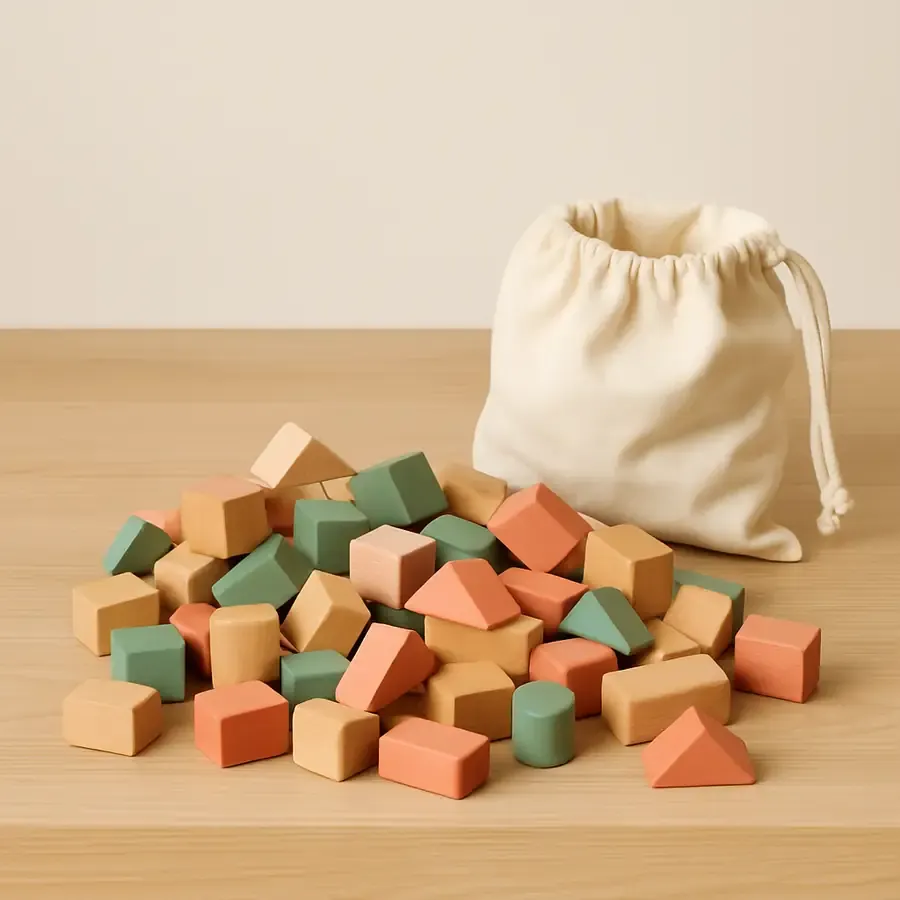 Wooden Building Blocks