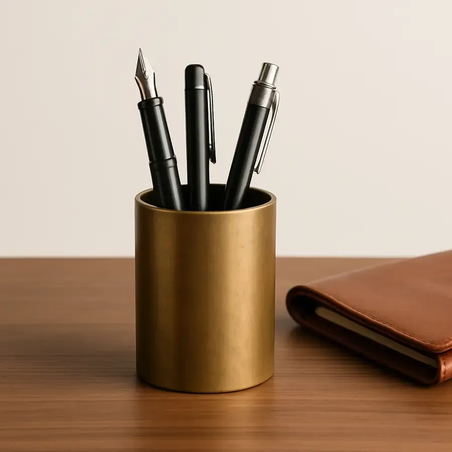 Brass Pen Holder