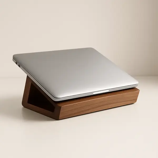 Walnut Laptop Stand