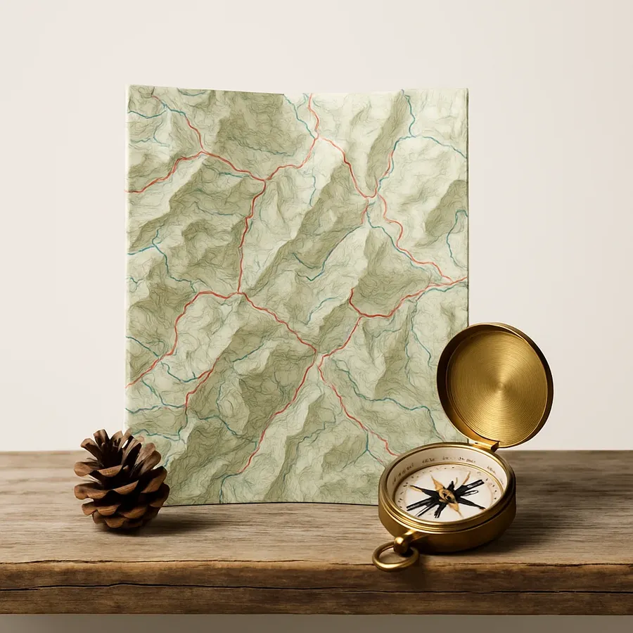 National Park Trail Maps Bundle