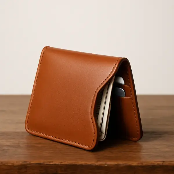 Slim Leather Card Wallet