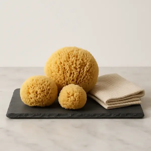 Natural Sea Sponge Set (3)