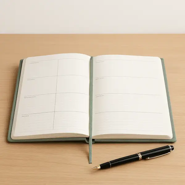 Undated Weekly Planner