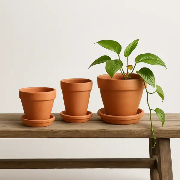 Terracotta Planter Trio